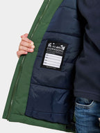 Bjärven Winter Parka Kids Pine Green Didriksons