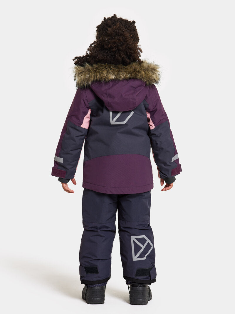 Bjärven Winter Parka Kids Plum Didriksons