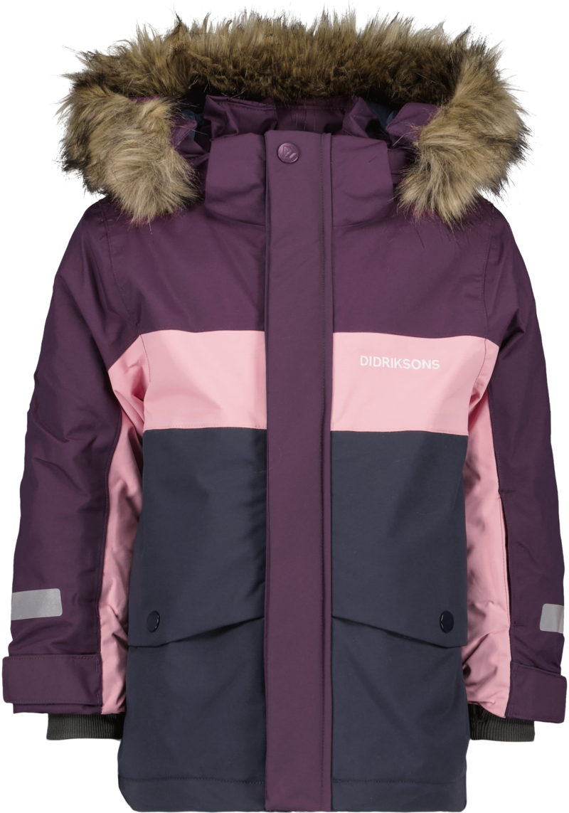 Bjärven Winter Parka Kids Plum Didriksons