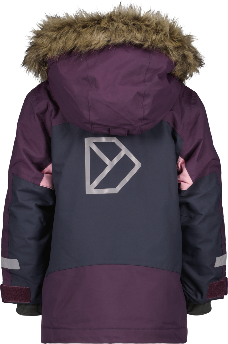 Bjärven Winter Parka Kids Plum Didriksons