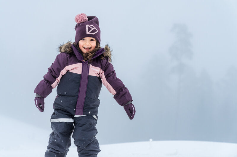 Bjärven Winter Parka Kids Plum Didriksons