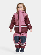 Boardman Fodrat Regnset Barn Heather Pink Didriksons