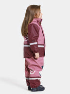 Boardman Fodrat Regnset Barn Heather Pink Didriksons