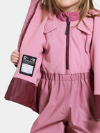 Boardman Fodrat Regnset Barn Heather Pink Didriksons
