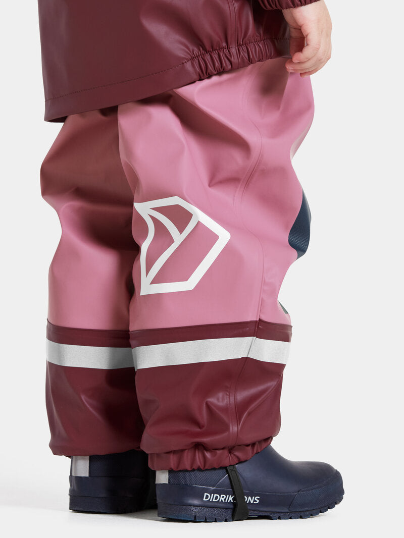 Boardman Fodrat Regnset Barn Heather Pink Didriksons