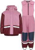 Boardman Fodrat Regnset Barn Heather Pink Didriksons