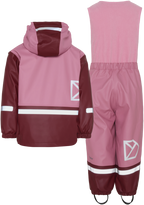 Boardman Fodrat Regnset Barn Heather Pink Didriksons