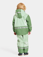 Boardman Lined Rainsuit Kids Light Algae Green Didriksons