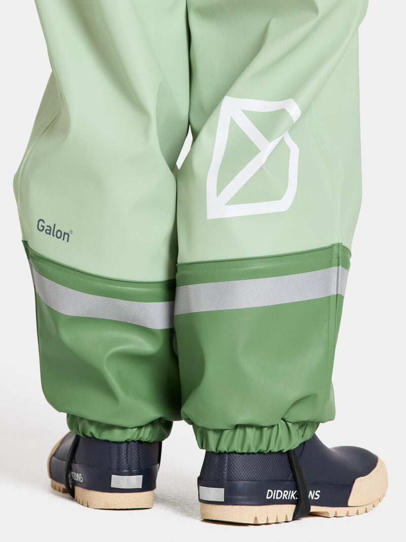 Boardman Lined Rainsuit Kids Light Algae Green Didriksons