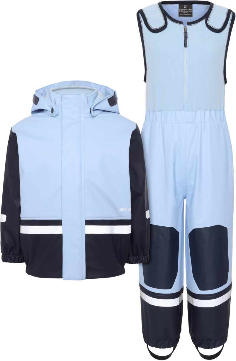 Boardman Fodrat Regnset Barn Light Sea Blue Didriksons