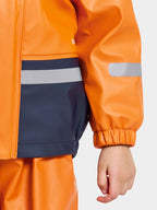 Boardman Fodrat Regnset Barn Orange Jam Didriksons