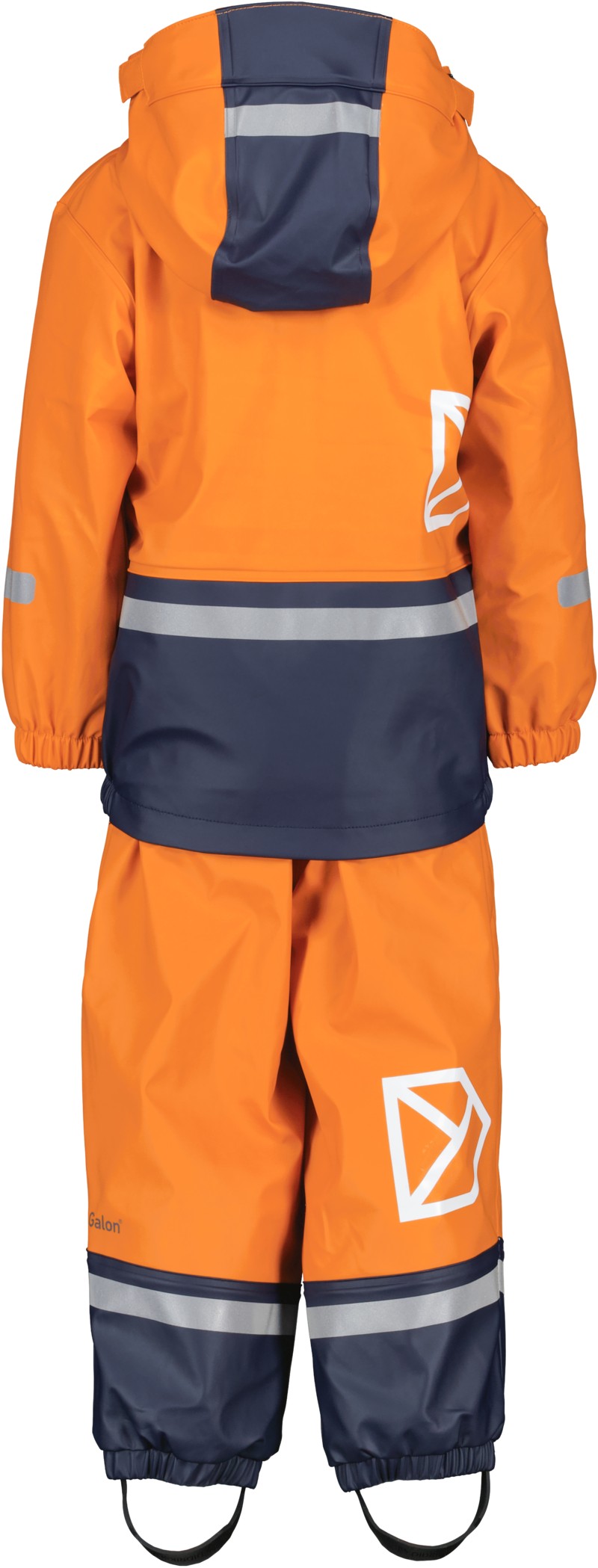 Boardman Fodrat Regnset Barn Orange Jam Didriksons
