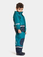 Boardman Fodrat Regnset Barn Petrol Green Didriksons