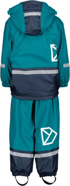 Boardman Fodrat Regnset Barn Petrol Green Didriksons
