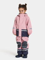 Boardman Fodrat Regnset Barn Soft Pink Didriksons