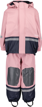 Boardman Fodrat Regnset Barn Soft Pink Didriksons