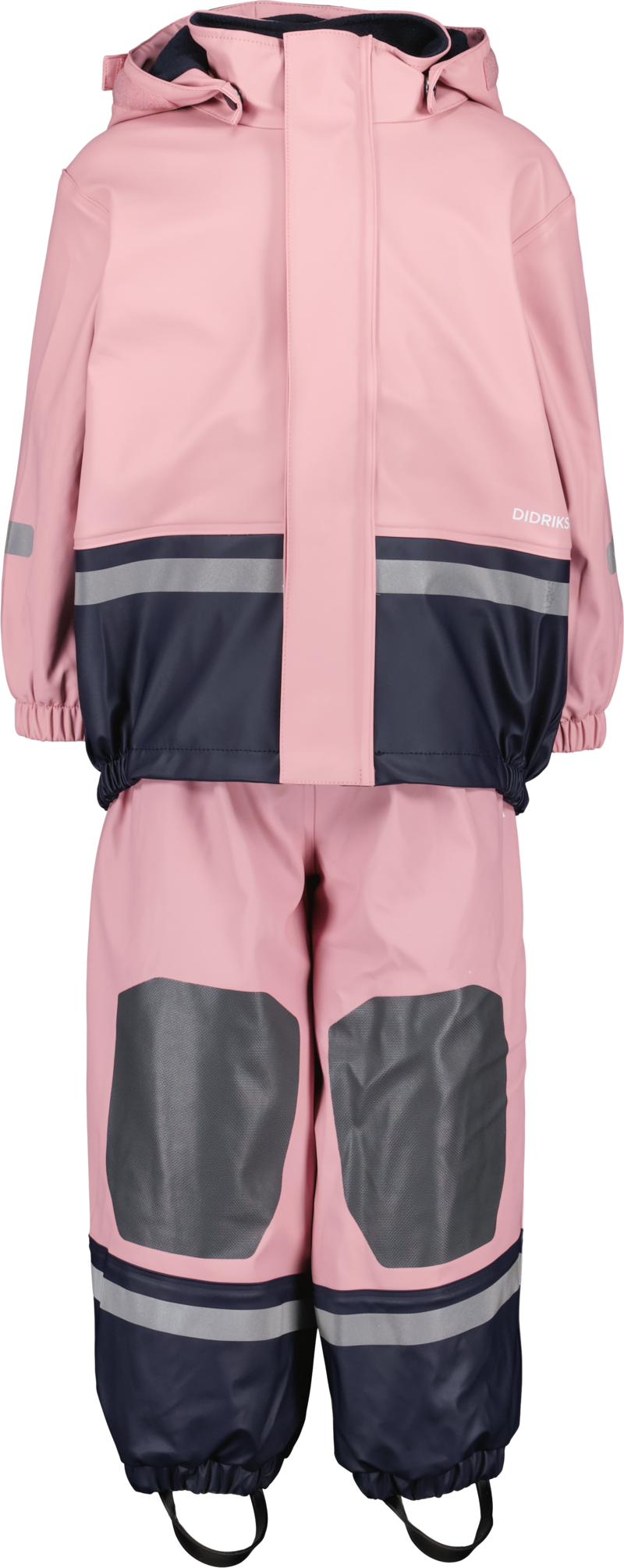 Boardman Lined Rain Set Kids Soft Pink Didriksons