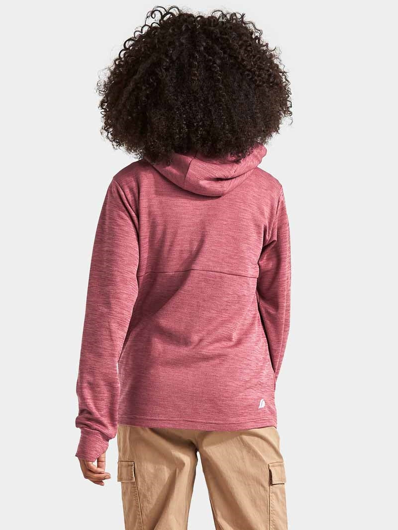 Chris Hoodie Junior Rosa - Didriksons