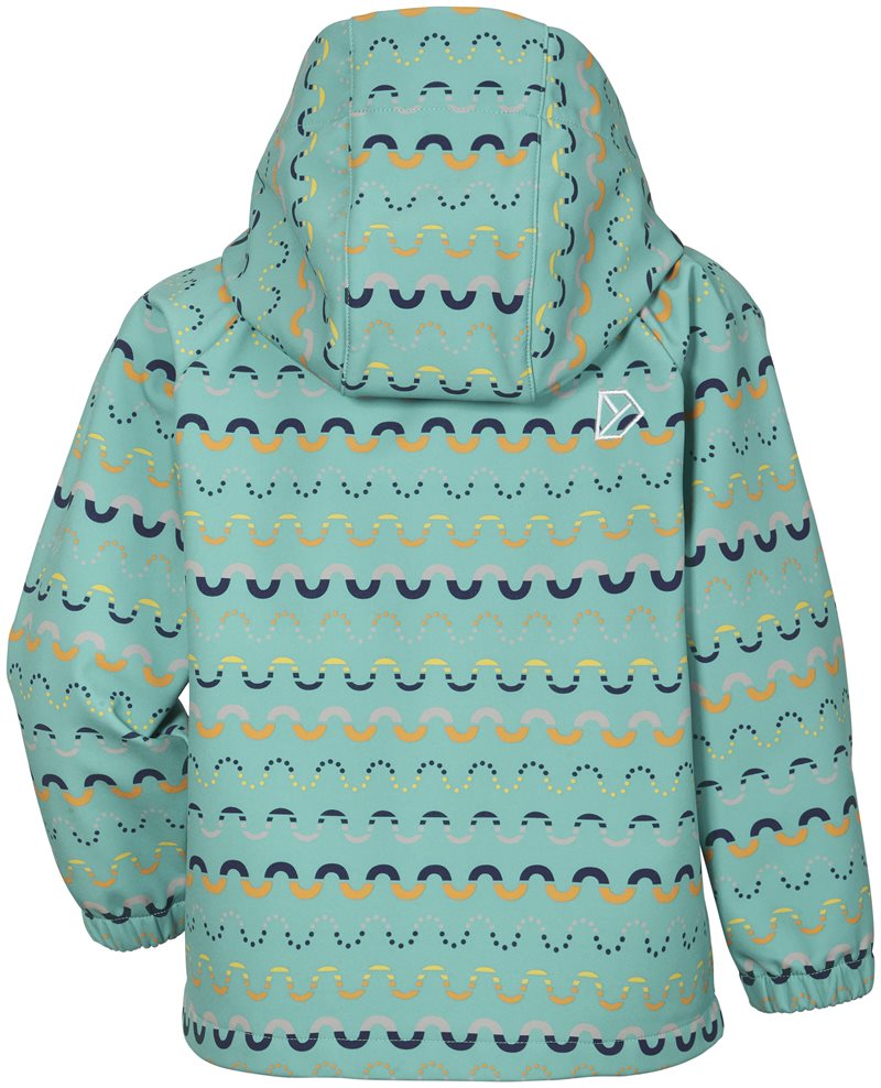 Dellen Softshelljacka 2 Barn Turkos - Didriksons