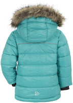 Digory Puff 3 Vinterjacka Barn Peacock Green - Didriksons