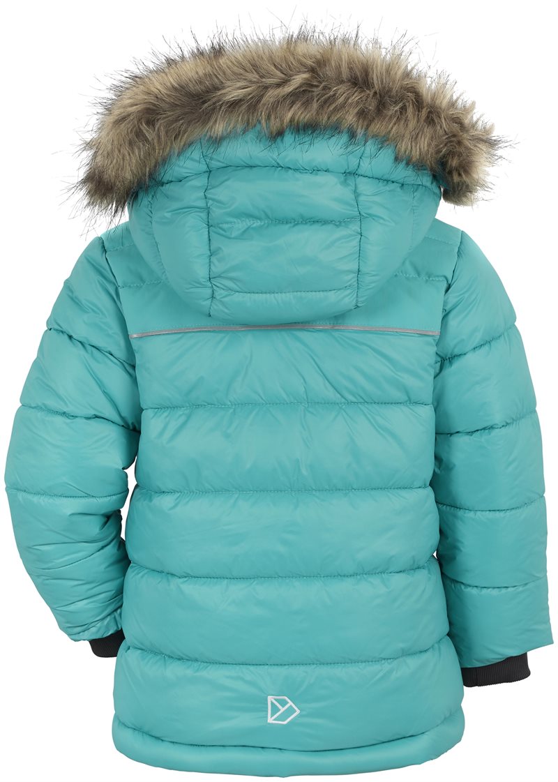 Digory Puff 3 Vinterjacka Barn Peacock Green - Didriksons