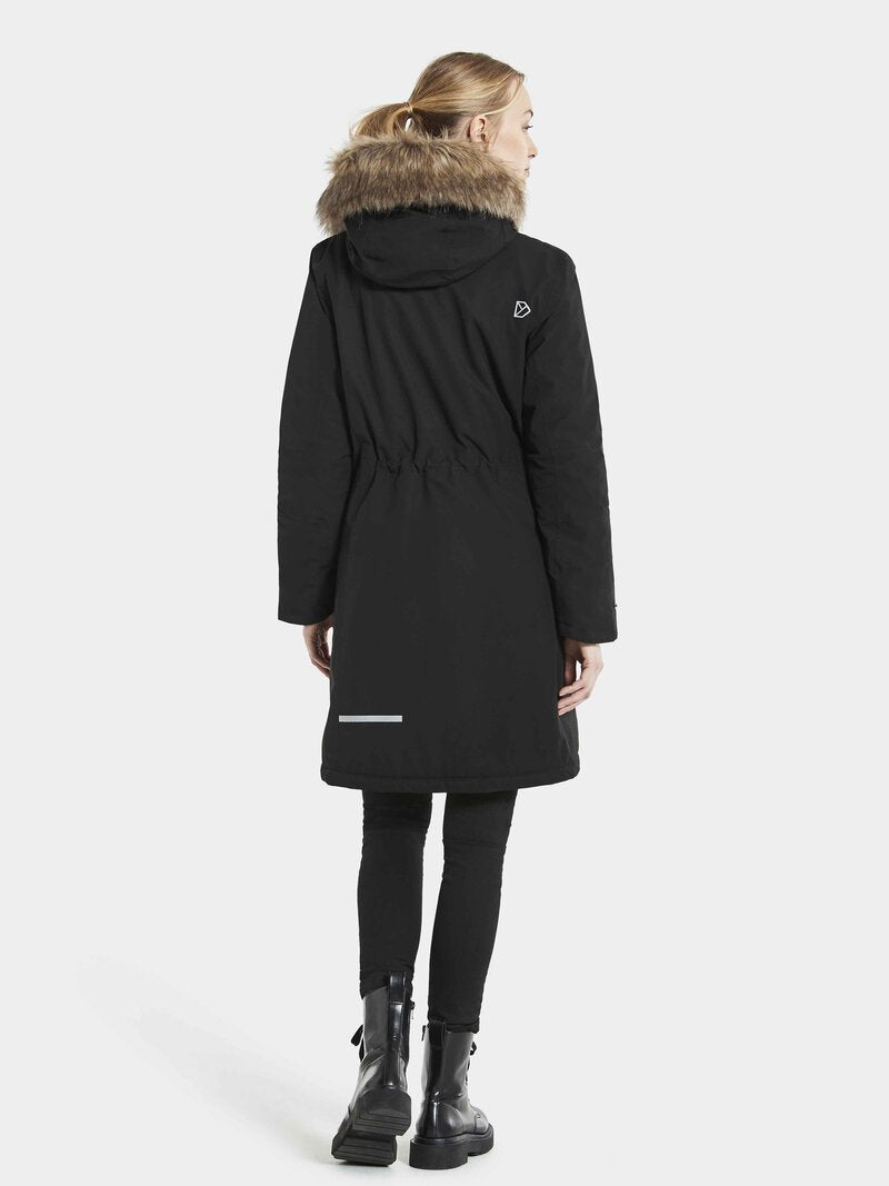 Erika Vinterparkas 3 Dam Black Didriksons
