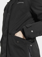 Erika Vinterparkas 3 Dam Black Didriksons