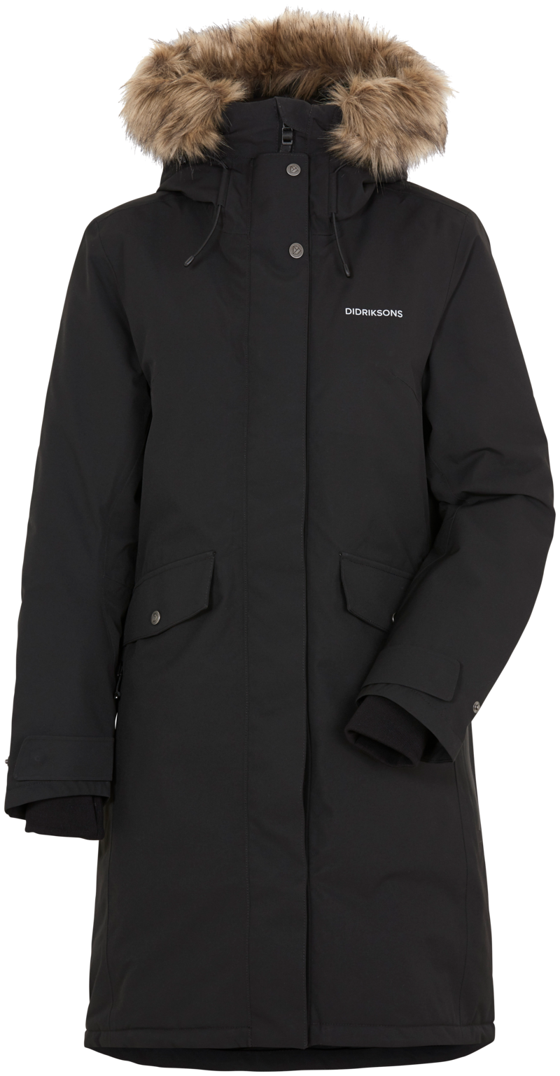 Erika Vinterparkas 3 Dam Black Didriksons