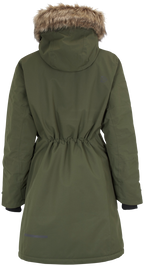 Erika Vinterparkas 3 Dam Deep Green Didriksons