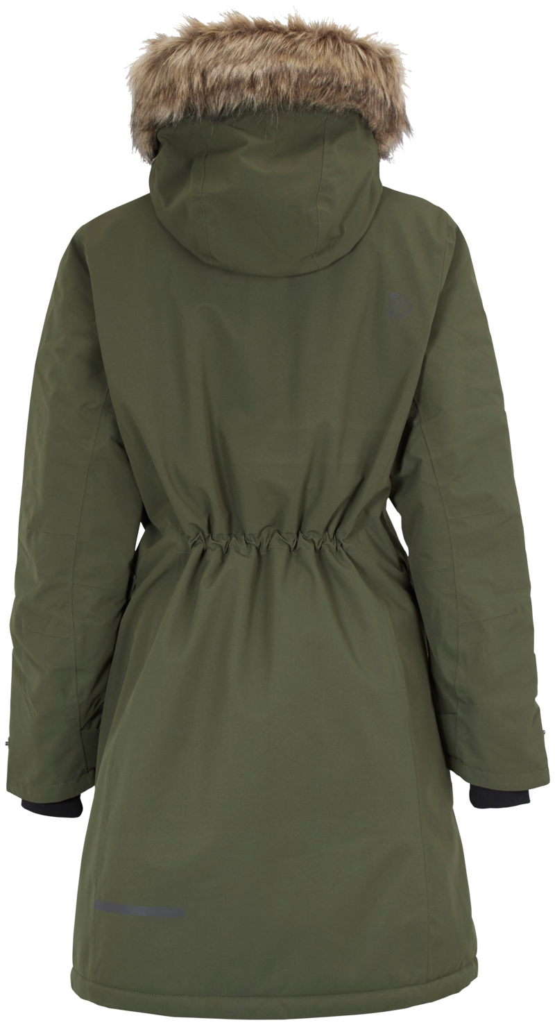 Erika Vinterparkas 3 Dam Deep Green Didriksons