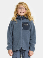 Exa Fleecejacka Barn Junior True Blue Didriksons