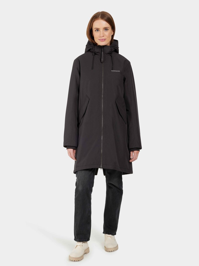 Fia Vinterparkas Dam Black Didriksons