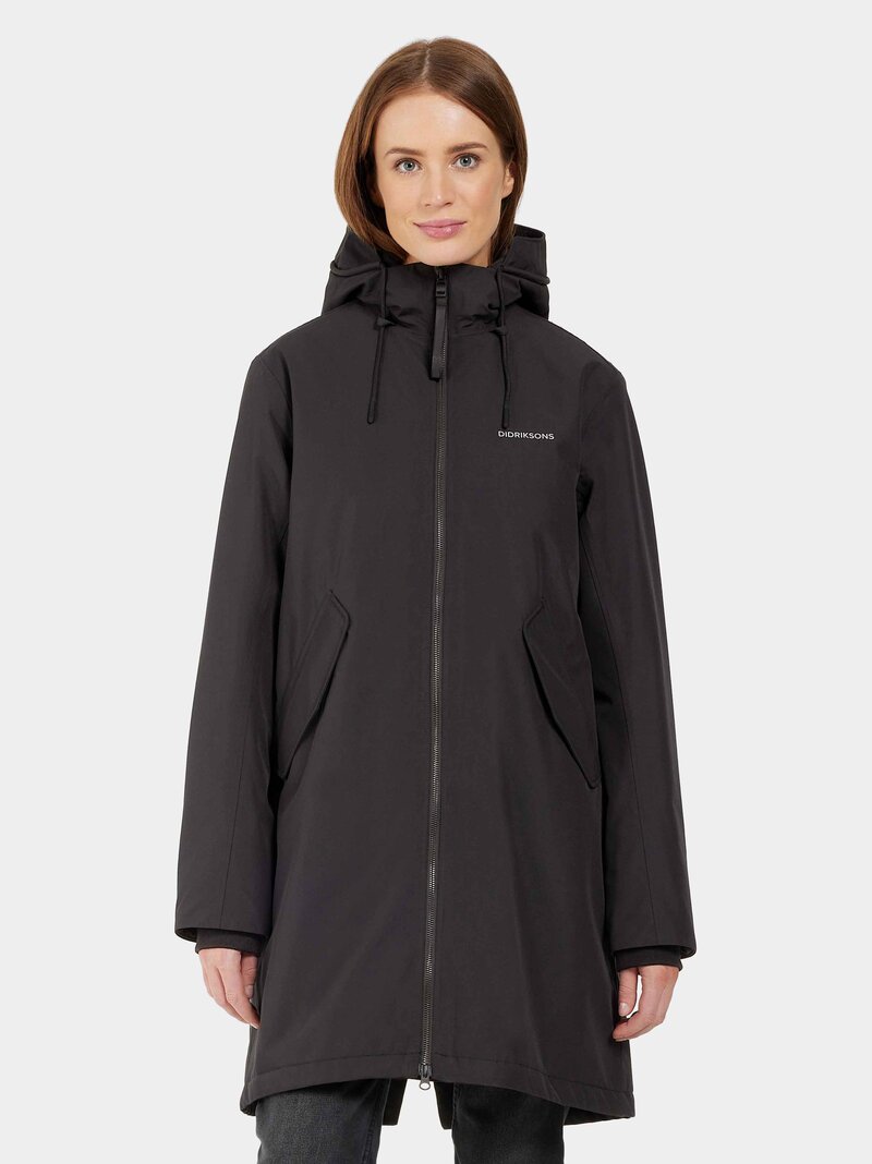 Fia Vinterparkas Dam Black Didriksons