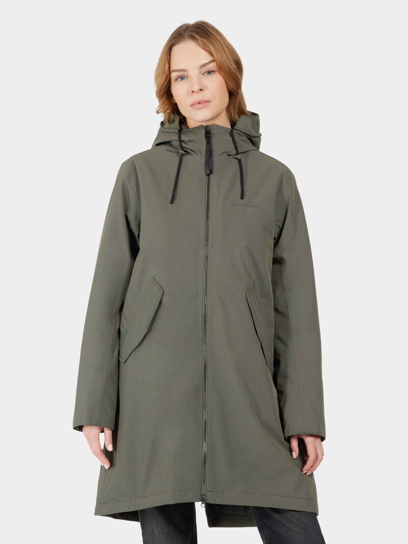 Fia Women's Winter Parka Deep Green Didriksons