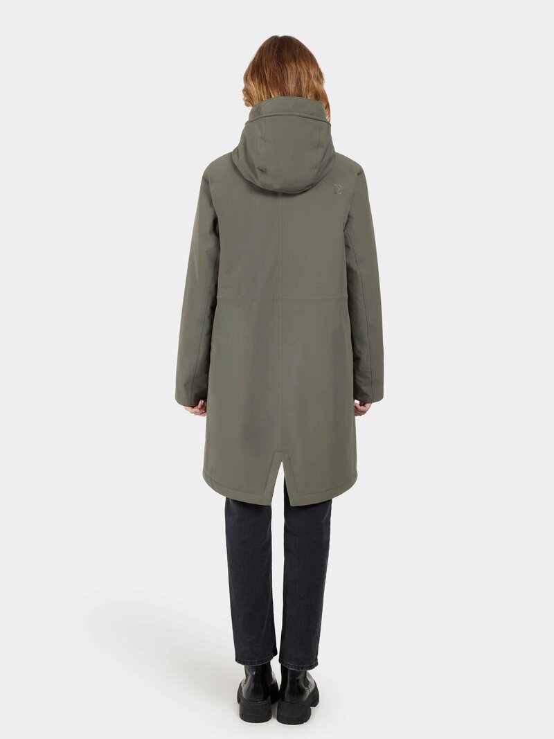 Fia Women's Winter Parka Deep Green Didriksons