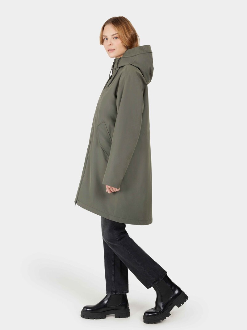 Fia Women's Winter Parka Deep Green Didriksons