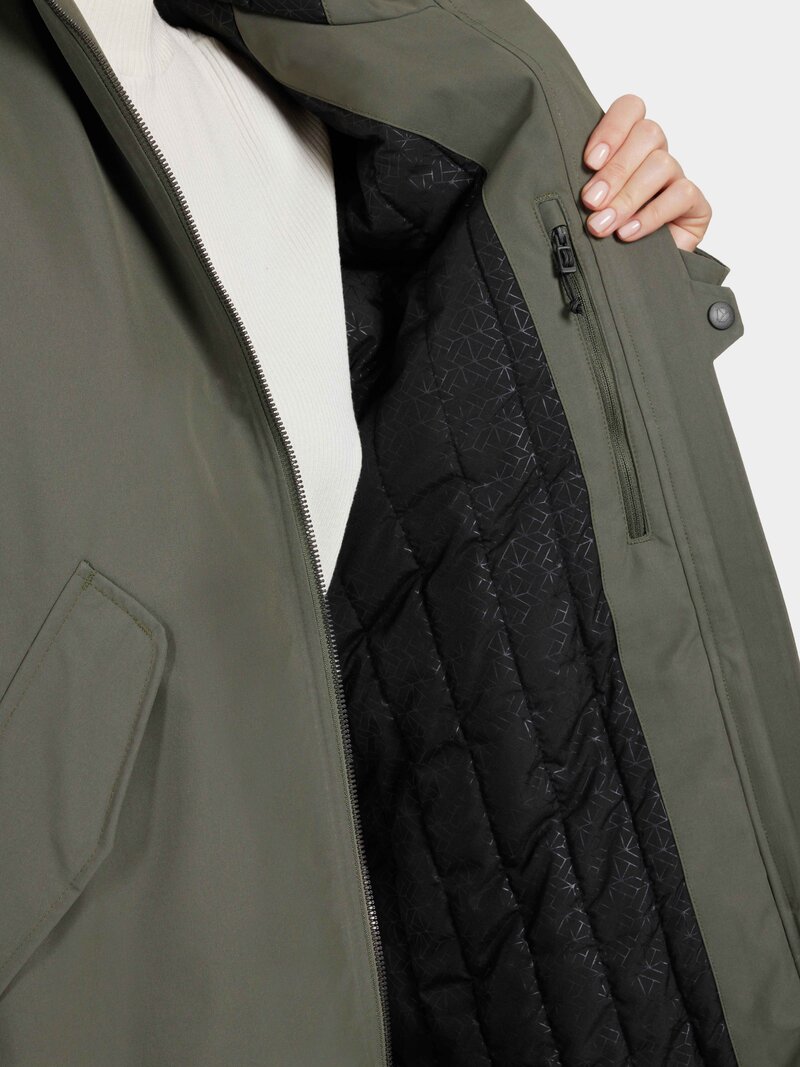 Fia Women's Winter Parka Deep Green Didriksons