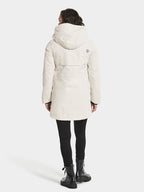 Frida Vinterparkas 6 Dam White Foam Didriksons