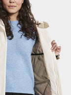 Frida Vinterparkas 6 Dam White Foam Didriksons