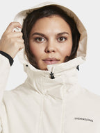 Frida Vinterparkas 6 Dam White Foam Didriksons