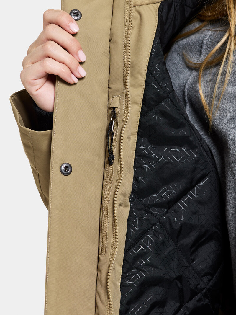 Frida Vinterparkas 7 Dam Wood Didriksons