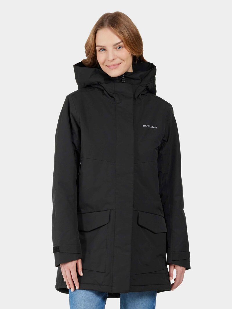 Frida Winter Parka Women Black Didriksons