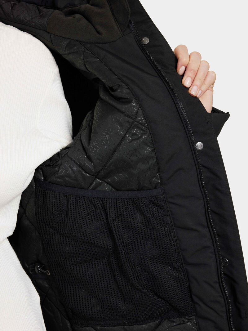 Frida Winter Parka Women Black Didriksons