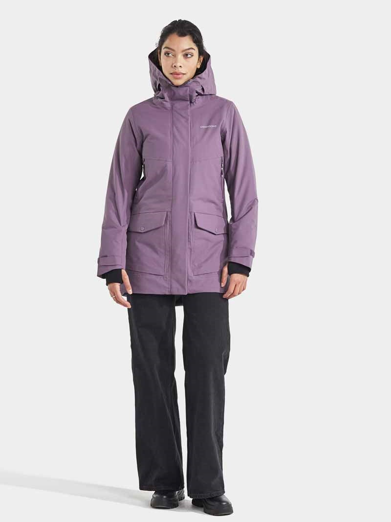 Frida Vinterparkas Dam Lila - Didriksons