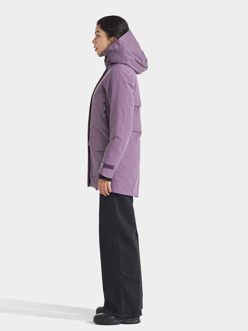Frida Vinterparkas Dam Lila - Didriksons