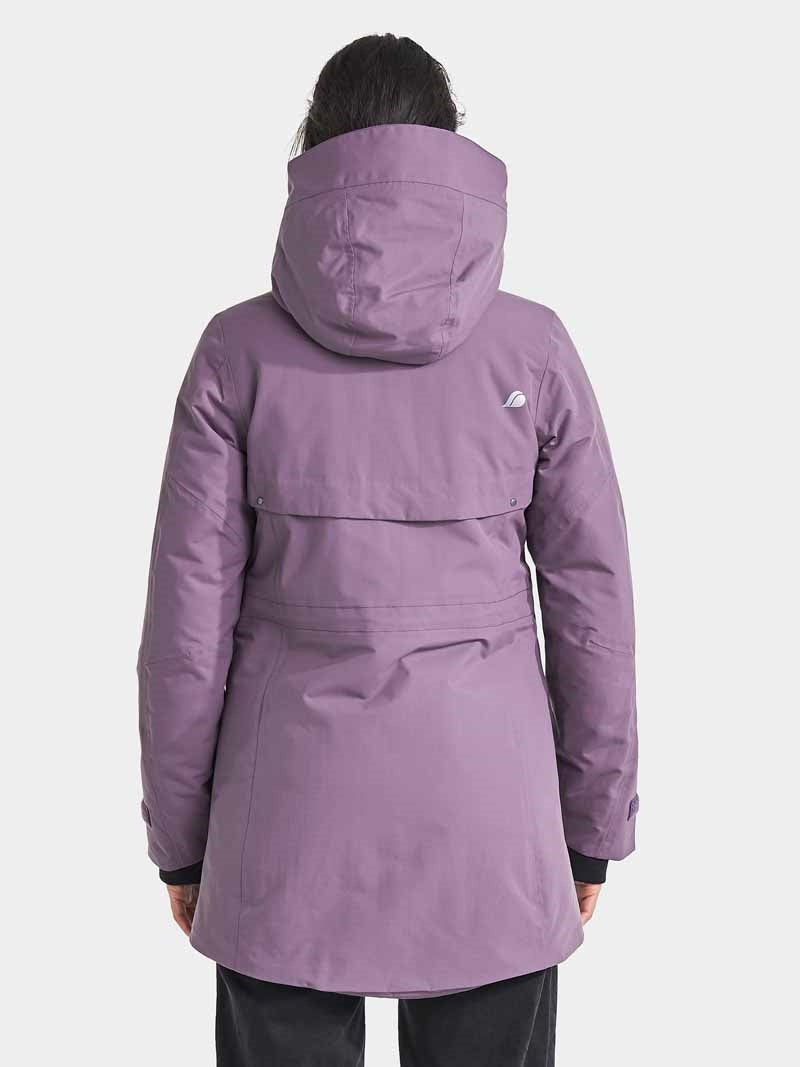 Frida Vinterparkas Dam Lila - Didriksons