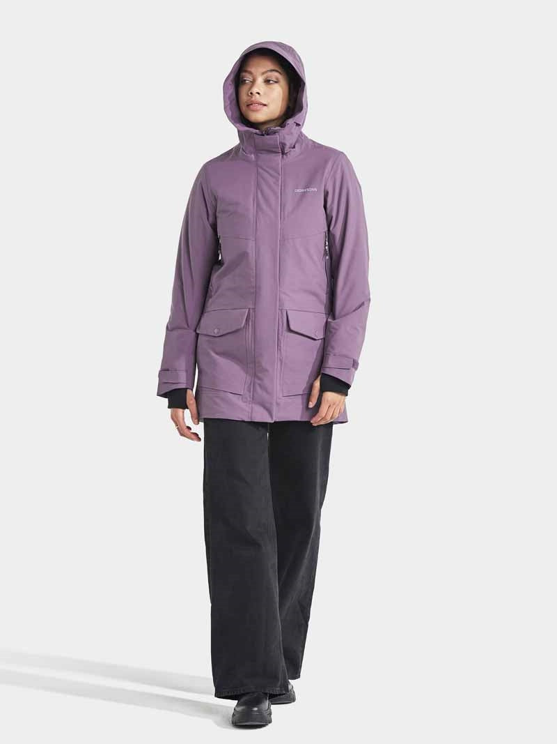 Frida Vinterparkas Dam Lila - Didriksons