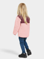 Gosig Fleecetröja Barn Dusty Pink Didriksons