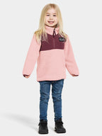 Gosig Fleecetröja Barn Dusty Pink Didriksons