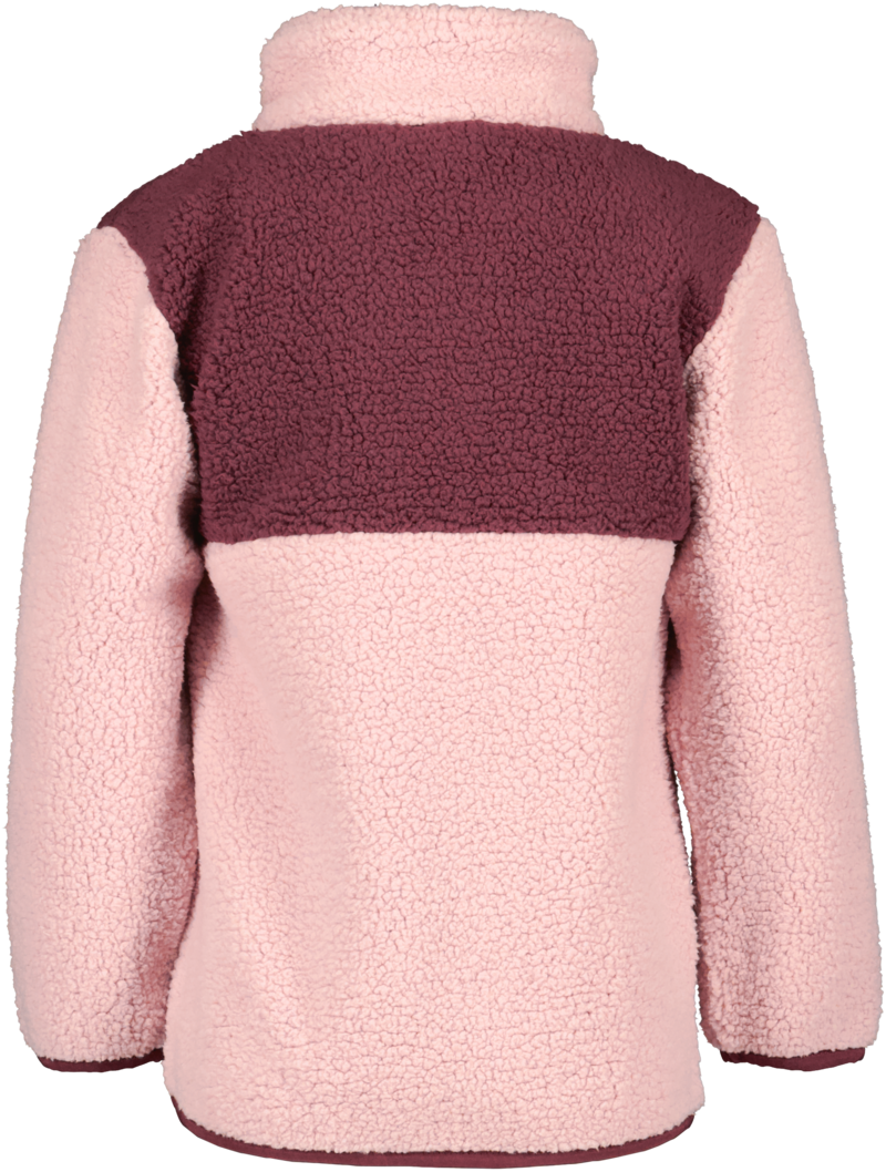 Cozy Fleece Jumper Kids Dusty Pink Didriksons